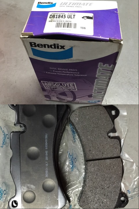 FRONT BRAKE PAD 6 POT
